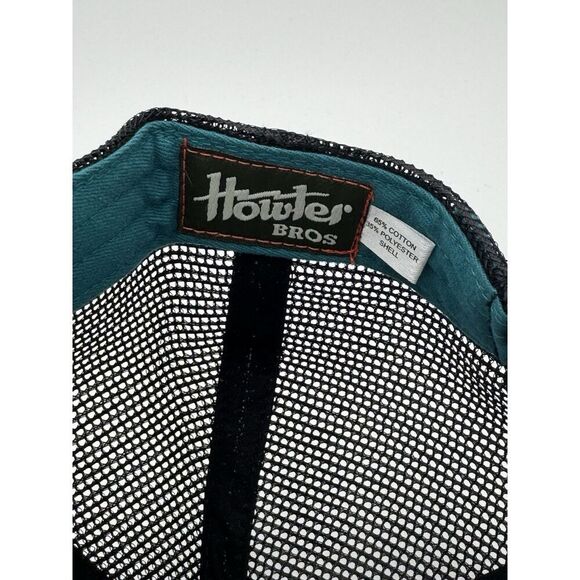 Howler Bros Hat Cap Snapback Trucker Electric Stripe Dark Teal Black NWT NEW - Picture 7 of 9